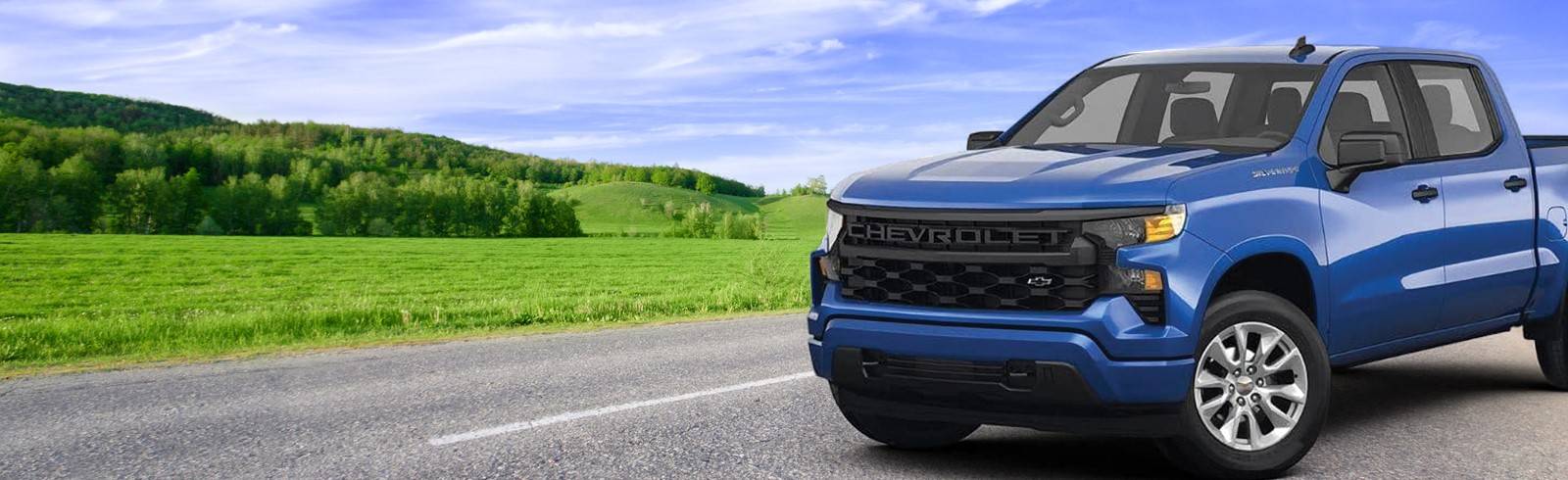 New Blue Truck